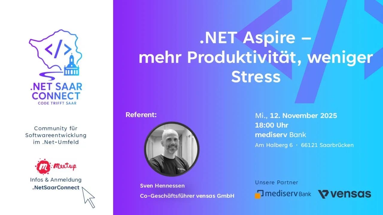 .NET Aspire – mehr Produktivität, weniger Stress