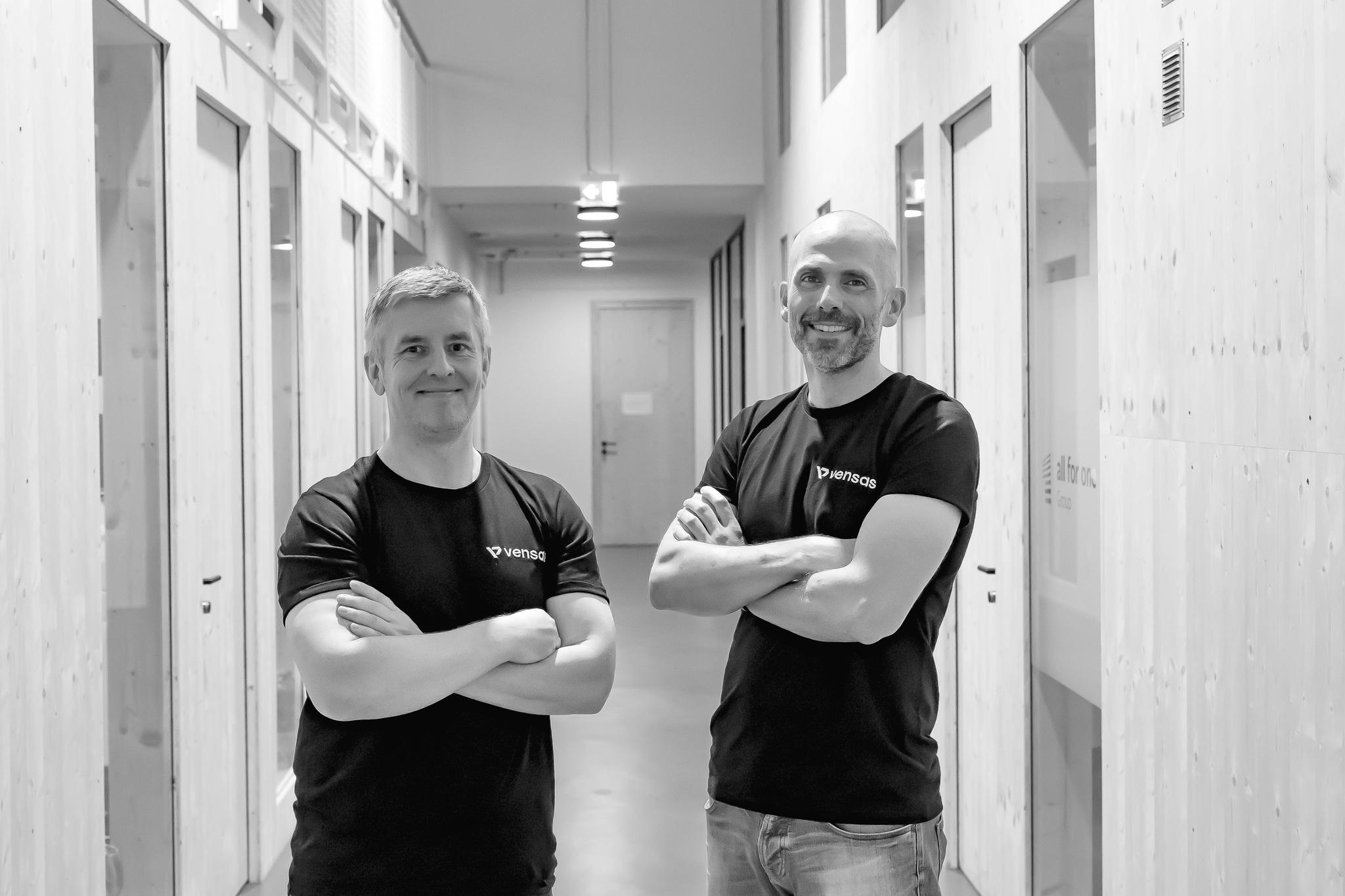 Sven and Sascha, the managing directors of vensas GmbH